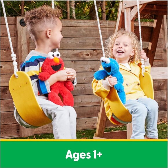 Sesame Street Elmo Take Along Buddy Plush Premium Red Toy for Ages 1 and Up - Picture 5 of 9